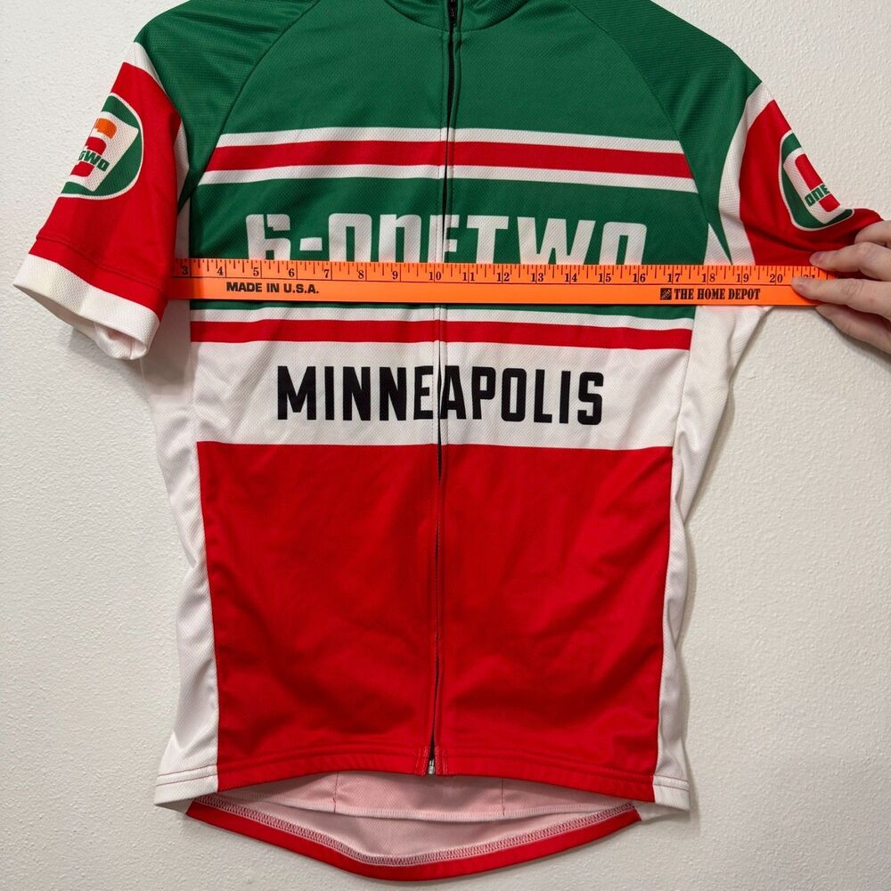 Twin Six Cycling Jersey Men's Minneapolis Summer Aero Retro Style Club Medium - Picture 4 of 7